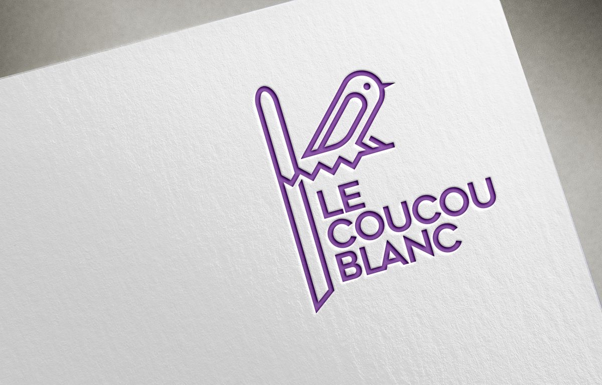 Logo design for coucou blank kids fashion