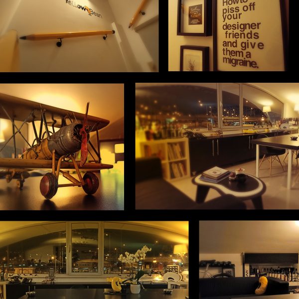 Yellow bean office, Branding, Design Avertising